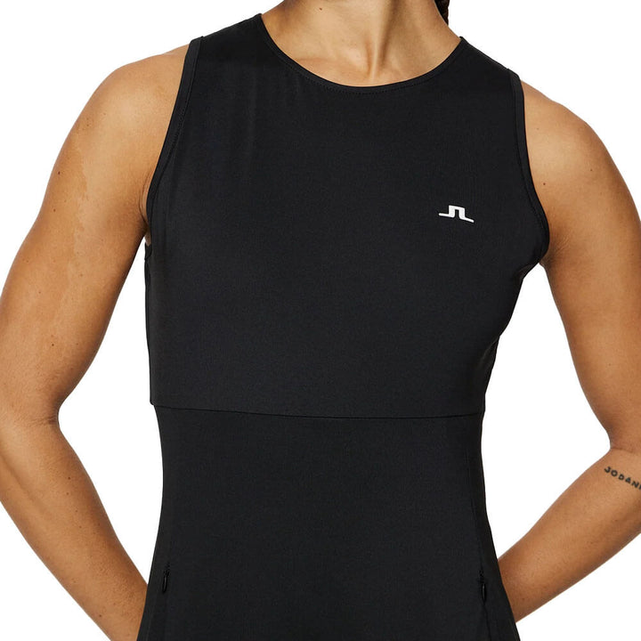 J.Lindeberg Cora Golf Dress Black - SS25 Women