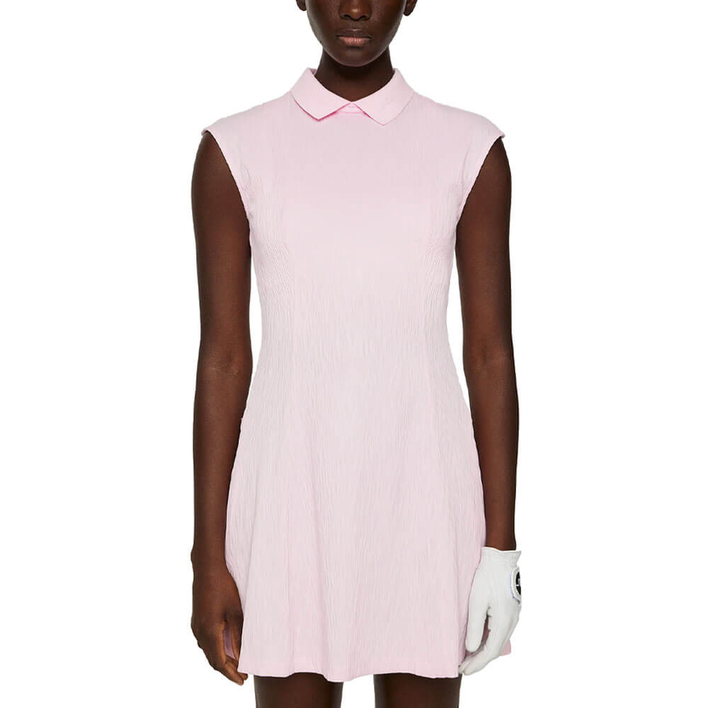 2025ssモデルJ.LINDEBERG ワンピース 38 ピンク J.Lindeberg Jill Golf Dress Nosegay - SS25 Women – Golfio
