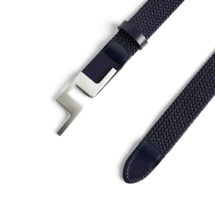 J.Lindeberg Lykke Braided Golf Belt JL Navy - SS25 Women