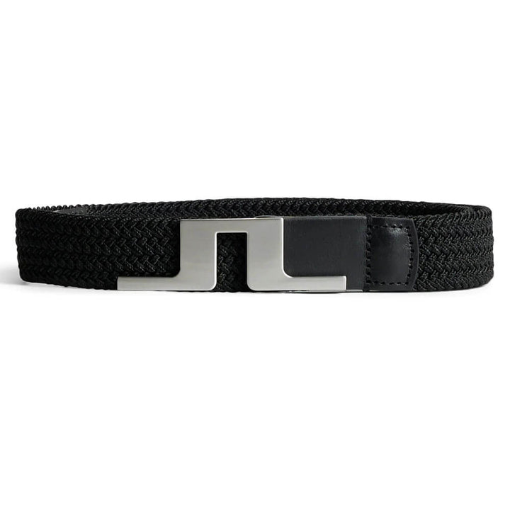 J.Lindeberg Lykke Braided Golf Belt Black - SS25 Women