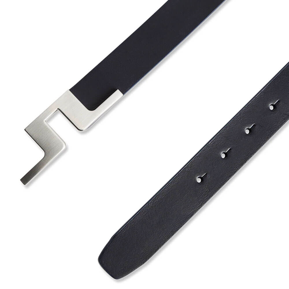 J. Lindeberg Berry Ceinture de golf élastique pour homme Bleu marine 86-89 cm, bleu marine J. Lindeberg Berry Ceinture de golf élastique pour homme Bleu marine 86-89 cm, bleu marine