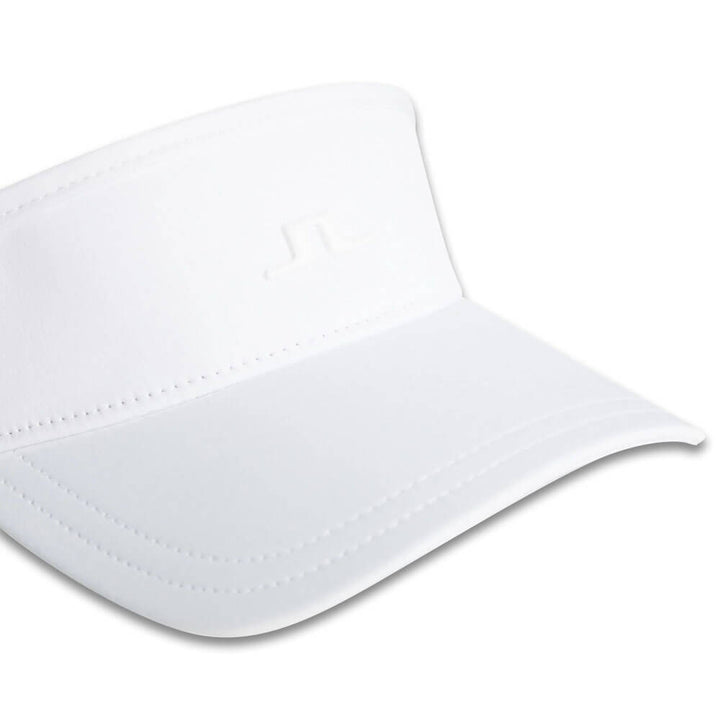 J.Lindeberg Yada Golf Visor White - SS25 Women