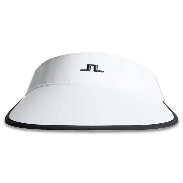 J.Lindeberg Alba Big Golf Visor White - SS25 Women