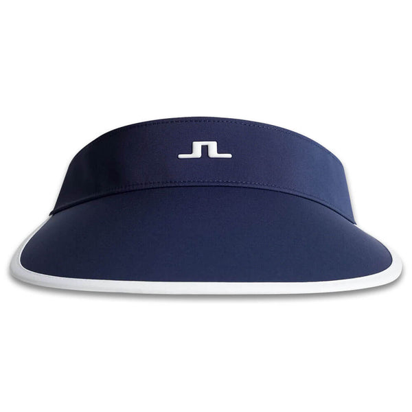 J.Lindeberg Alba Big Golf Visor JL Navy - SS25 Women