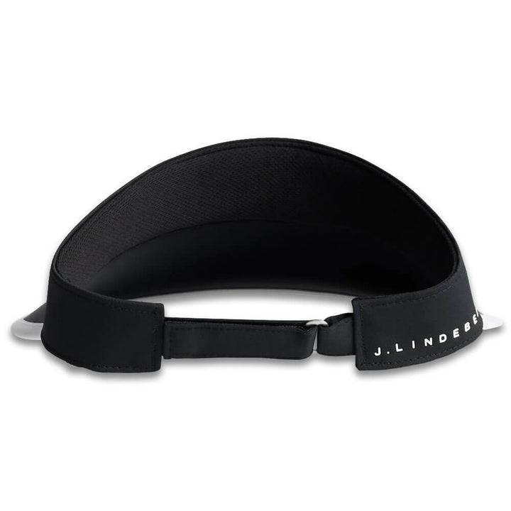 J.Lindeberg Alba Big Golf Visor Black - SS25 Women