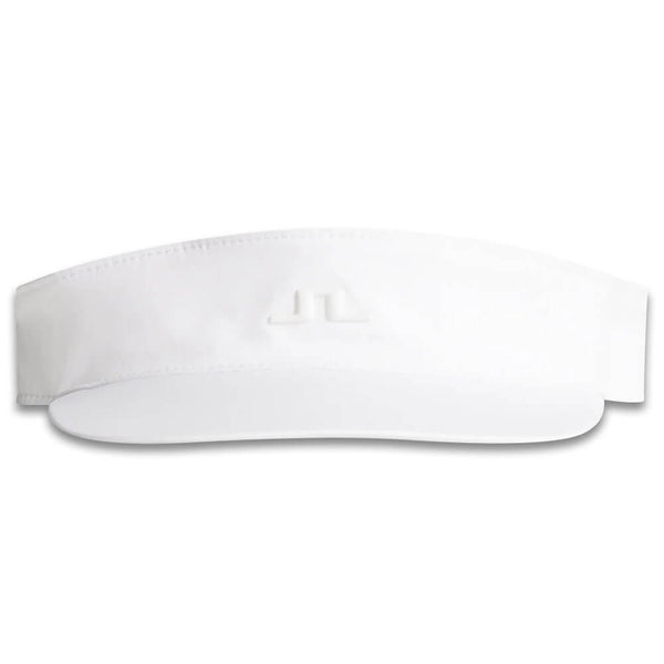J.Lindeberg Kim Golf Visor White - SS25 Women
