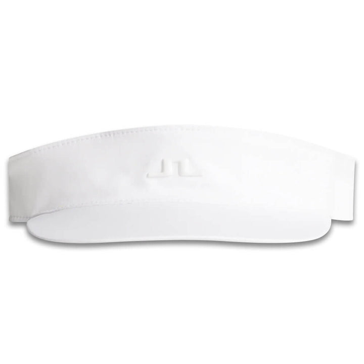 J.Lindeberg Kim Golf Visor White - SS25 Women