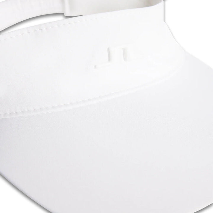 J.Lindeberg Kim Golf Visor White - SS25 Women
