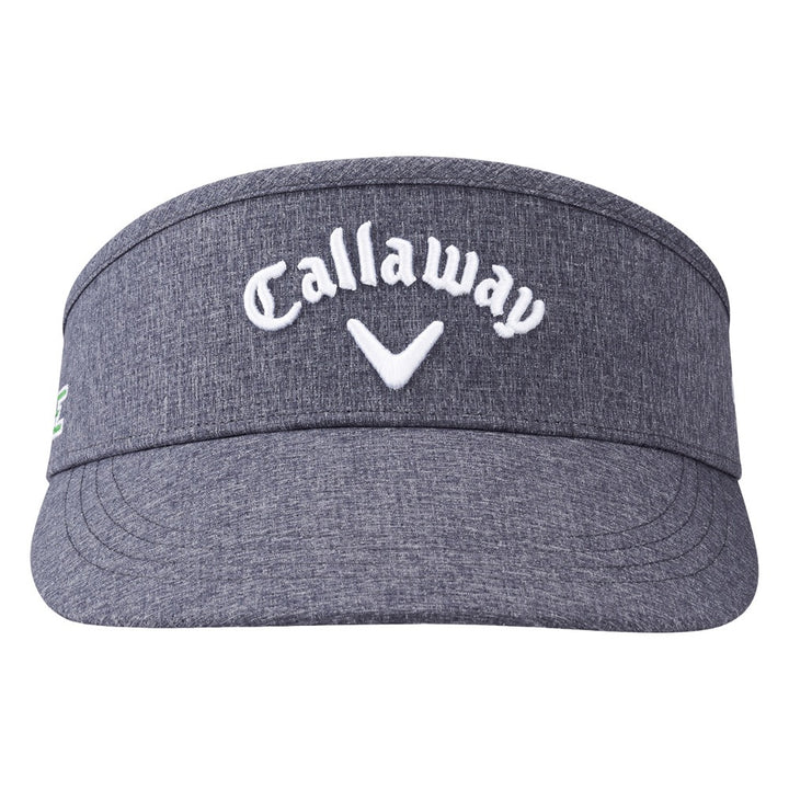Callaway Tour Authentic High Crown Golf Visor Heather Charcoal - 25 Men