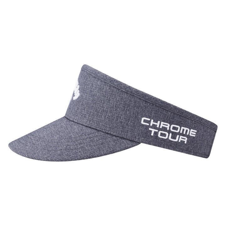Callaway Tour Authentic High Crown Golf Visor Heather Charcoal - 25 Men