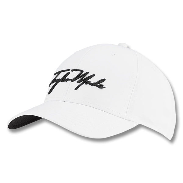 TaylorMade Radar Script Seeker Golf Cap White - 25 Men