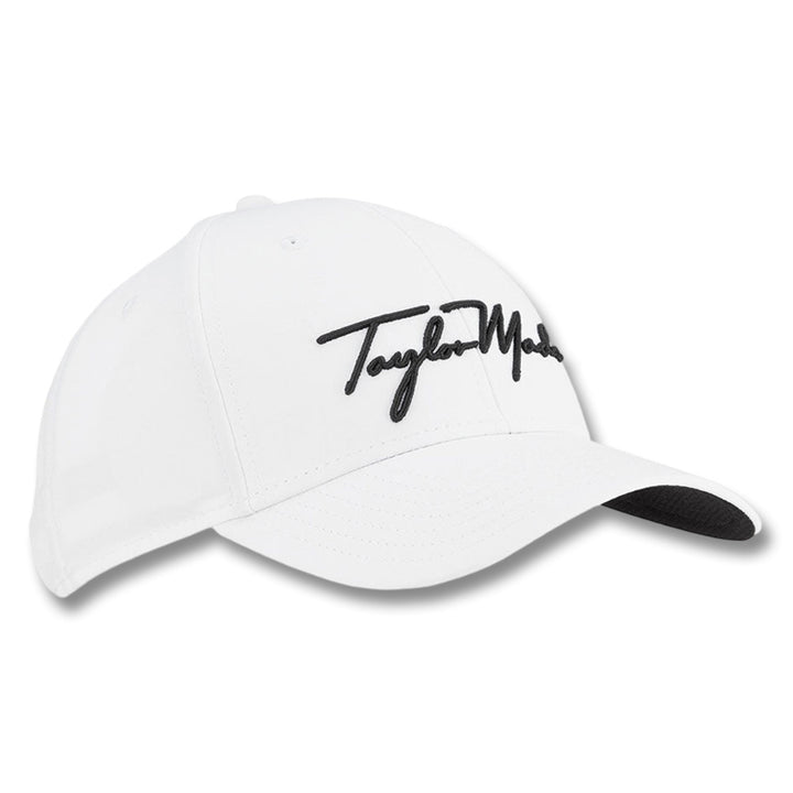 TaylorMade Radar Script Seeker Golf Cap White - 25 Men