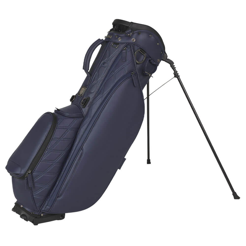 Titleist ゴルフバッグ ネイビー Titleist LINKSLEGEND Members Quilted Stand Bag - 25 – Golfio
