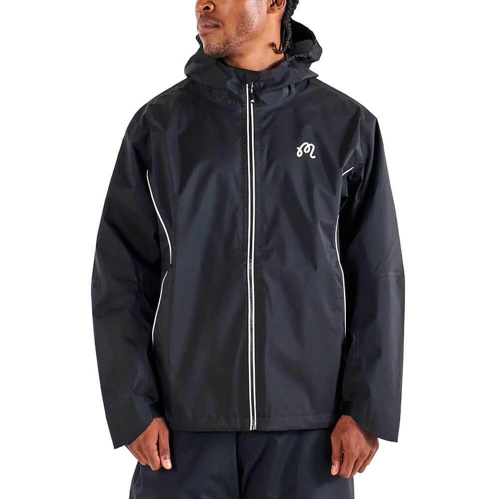 Malbon Cloud Burst Golf Jacket Black - 25 Men – Golfio