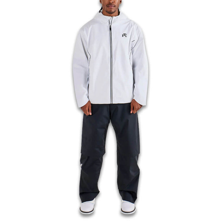 Malbon Cloud Burst Golf Jacket White - 25 Men