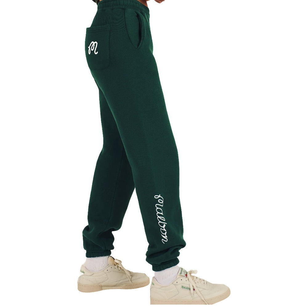 Malbon Clubhouse Golf Sweatpants Forest - 25 Men – Golfio