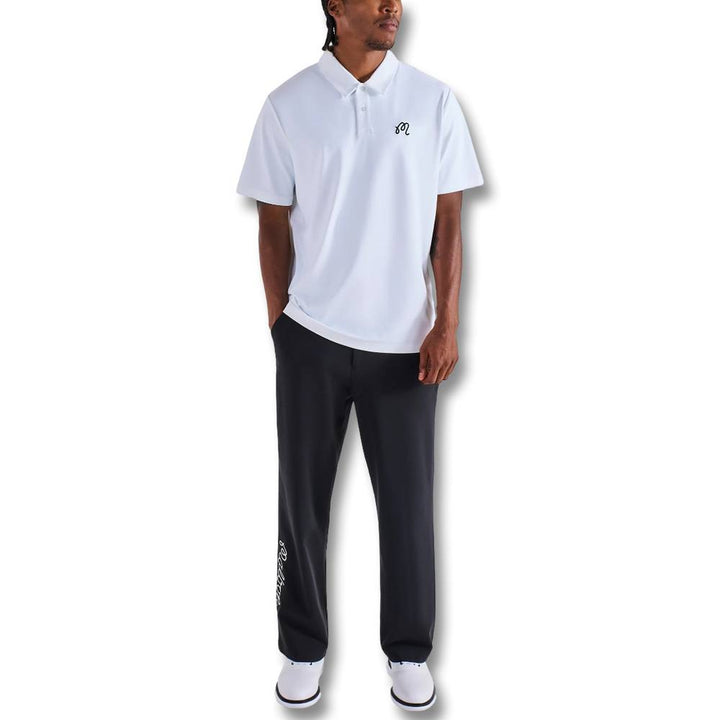 Malbon Fairway Golf Polo White - 25 Men