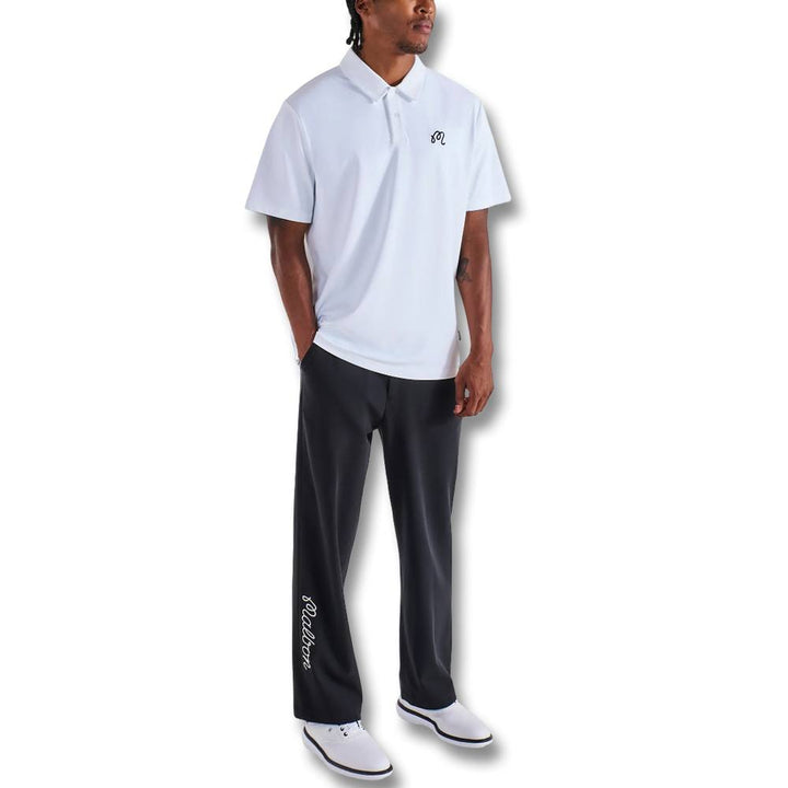 Malbon Fairway Golf Polo White - 25 Men