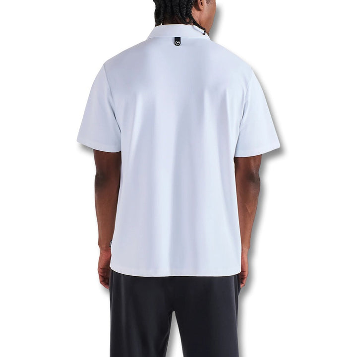Malbon Fairway Golf Polo White - 25 Men