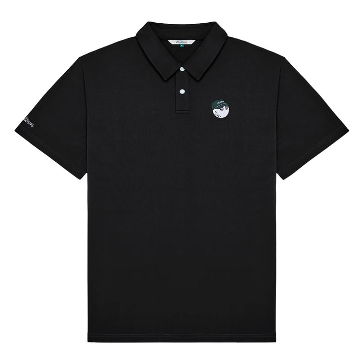 Malbon Fairway Baldwin Golf Polo Black - 25 Men