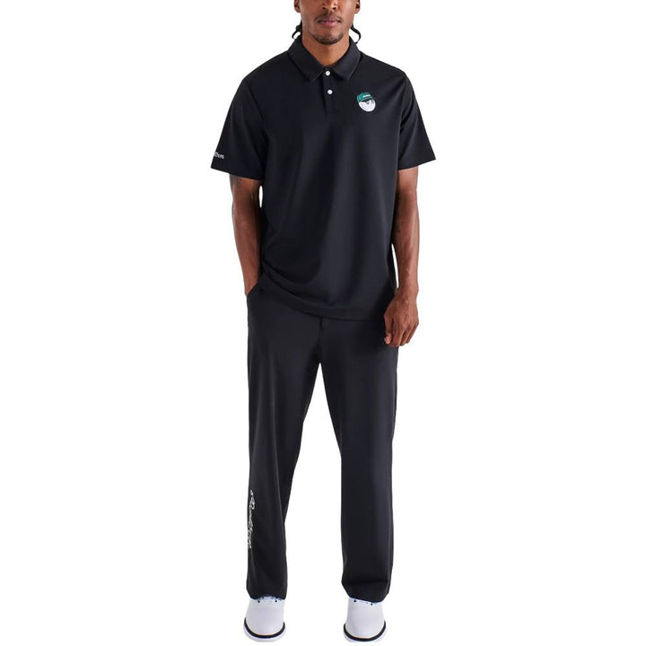 Malbon Fairway Baldwin Golf Polo Black - 25 Men