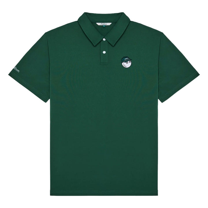 Malbon Fairway Baldwin Golf Polo Forest - 25 Men