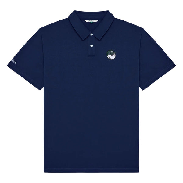 Malbon Fairway Baldwin Golf Polo Navy - 25 Men