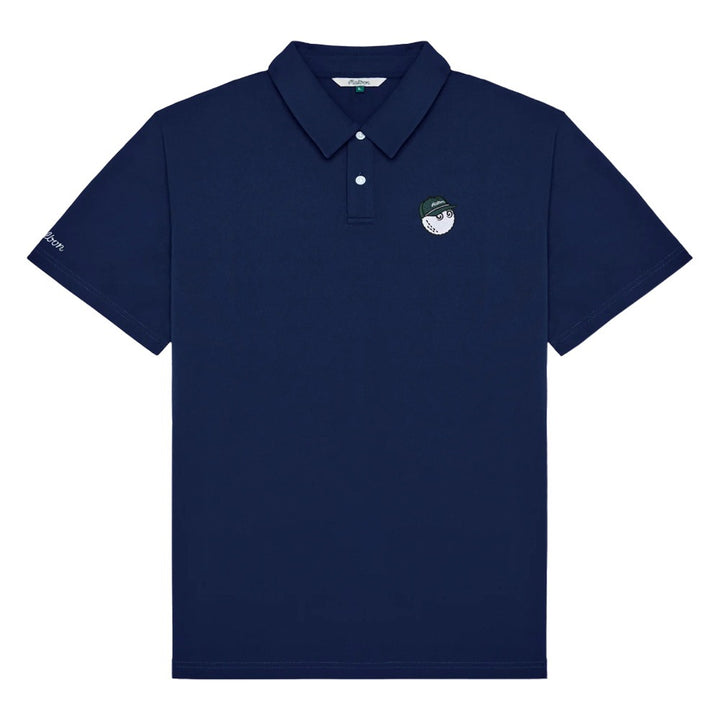 Malbon Fairway Baldwin Golf Polo Navy - 25 Men