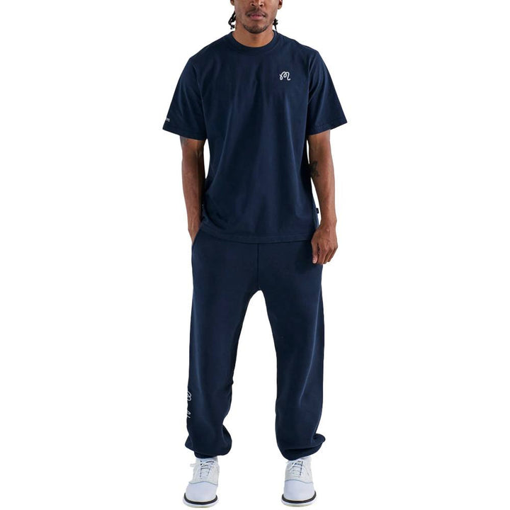 Malbon Bermuda Golf T-Shirt Navy - 25 Men