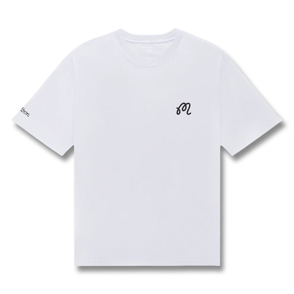 Malbon Bermuda Golf T-Shirt White - 25 Men