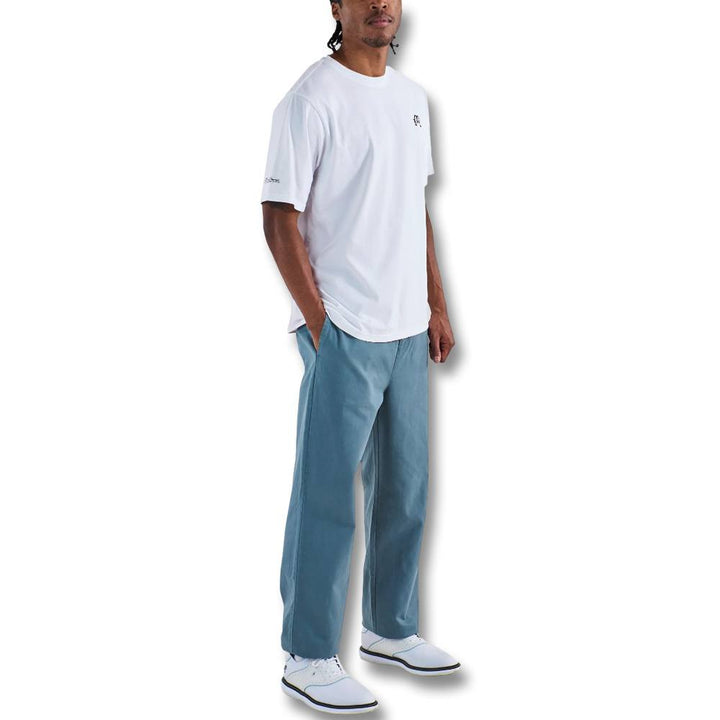 Malbon Bermuda Golf T-Shirt White - 25 Men