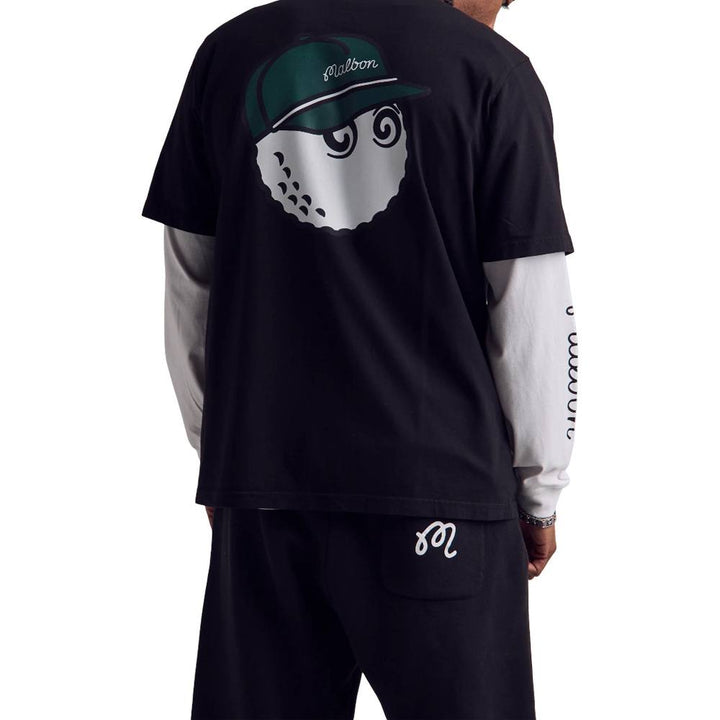Malbon Bermuda Baldwin Golf T-Shirt Black - 25 Men