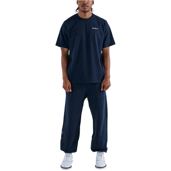 Malbon Bermuda Baldwin Golf T-Shirt Navy - 25 Men