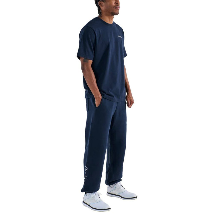 Malbon Bermuda Baldwin Golf T-Shirt Navy - 25 Men