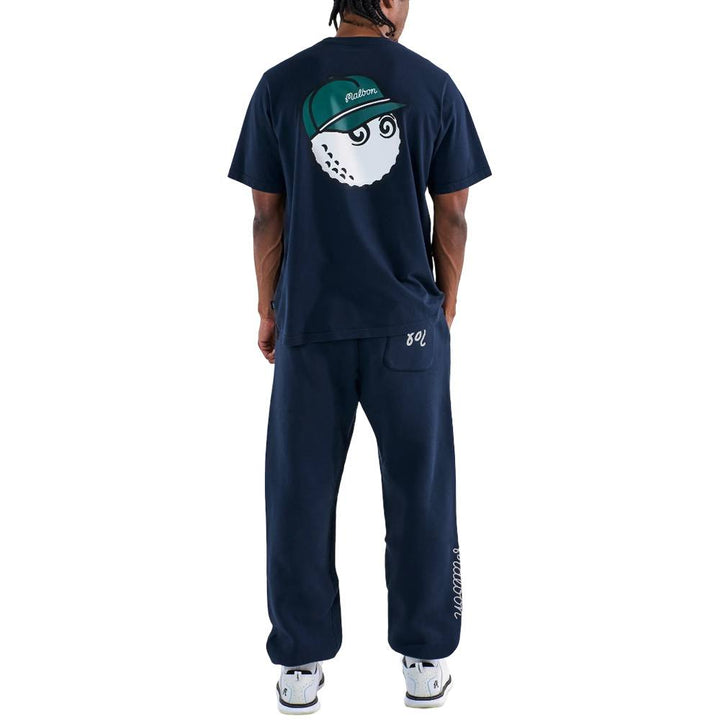 Malbon Bermuda Baldwin Golf T-Shirt Navy - 25 Men
