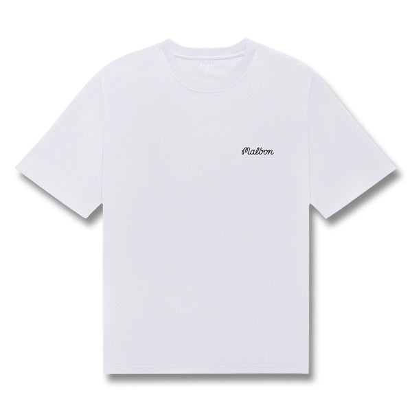 Malbon Bermuda Baldwin Golf T-Shirt White - 25 Men