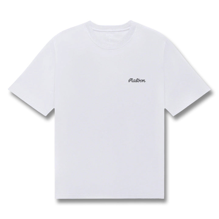 Malbon Bermuda Baldwin Golf T-Shirt White - 25 Men
