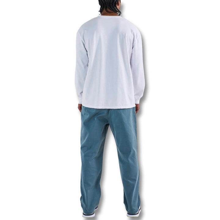 Malbon Gorse Longsleeve Golf T-Shirt White - 25 Men
