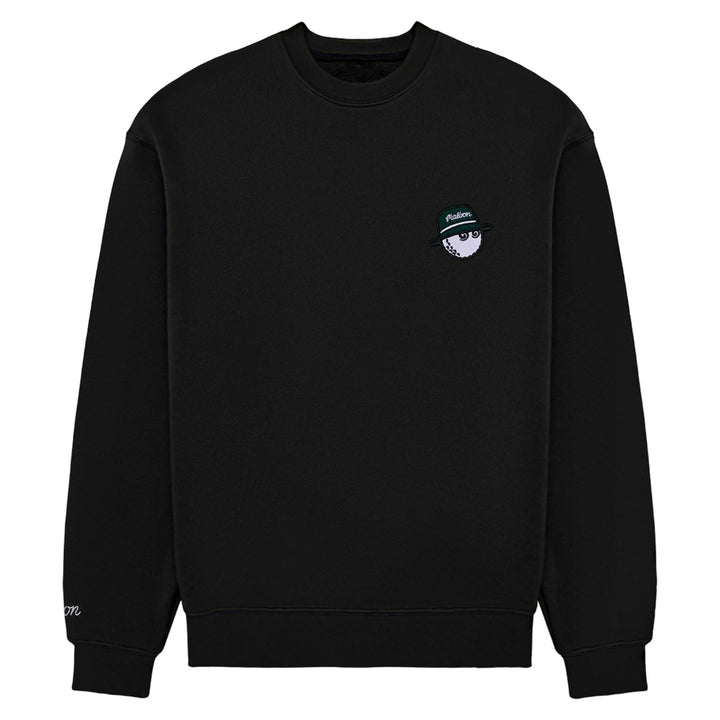 Malbon Range Cooper Golf Sweatshirt Black - 25 Men