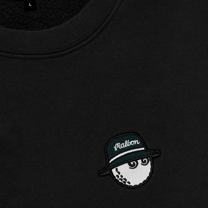 Malbon Range Cooper Golf Sweatshirt Black - 25 Men