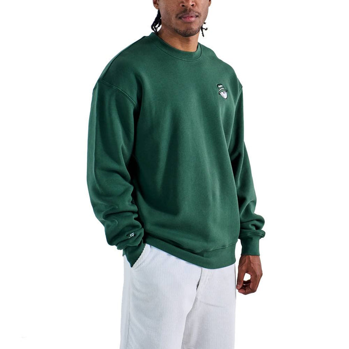 Malbon Range Cooper Golf Sweatshirt Forest - 25 Men