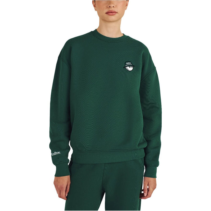 Malbon Range Cooper Golf Sweatshirt Forest - 25 Men