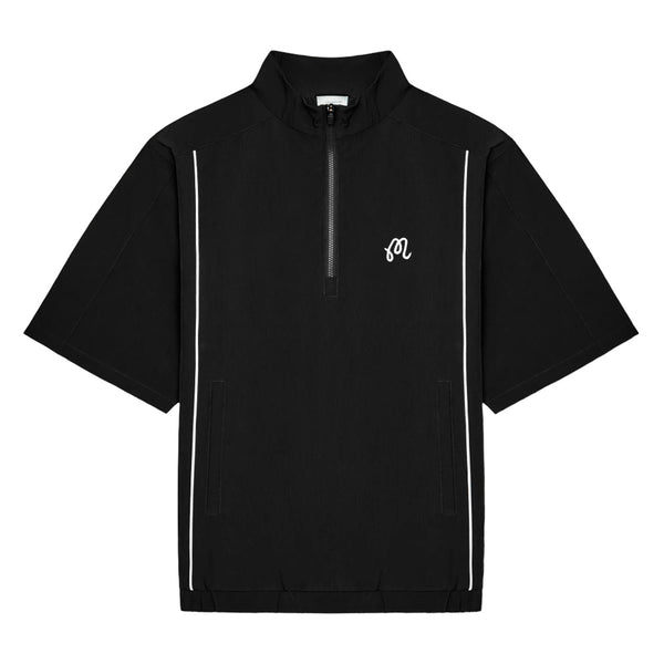 Malbon Links Golf Windshirt Black - 25 Men