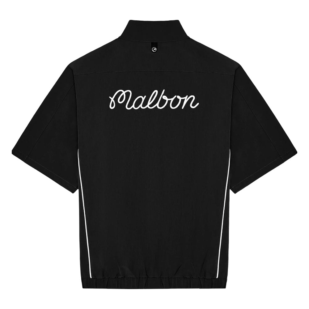 Malbon Links Golf Windshirt Black - 25 Men – Golfio