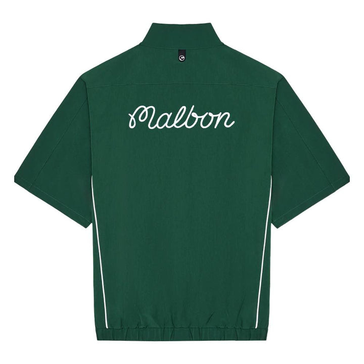 Malbon Links Golf Windshirt Forest - 25 Men