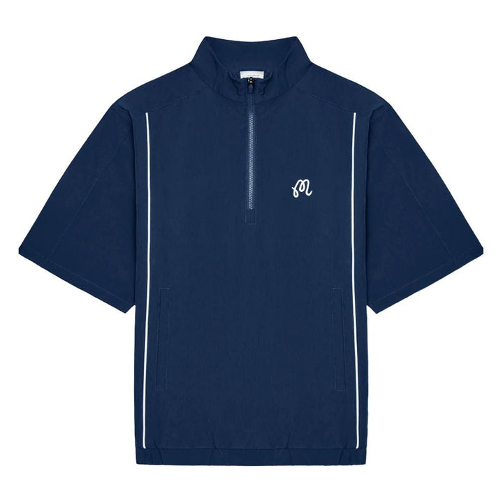 Malbon Links Golf Windshirt Navy - 25 Men