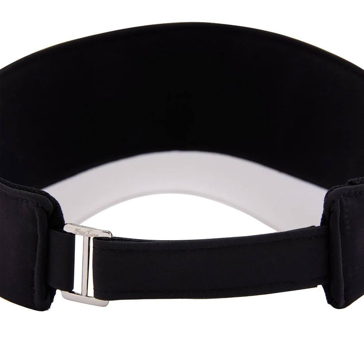 Fairliar Logo Embroidered Golf Visor Black - SS25 Women