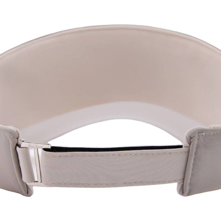 Fairliar Logo Embroidered Golf Visor Beige - SS25 Women