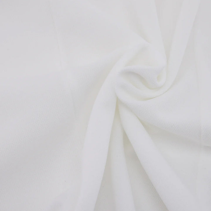 Fairliar Lettering Scarf Shortsleeve Golf Polo White - SS25 Women