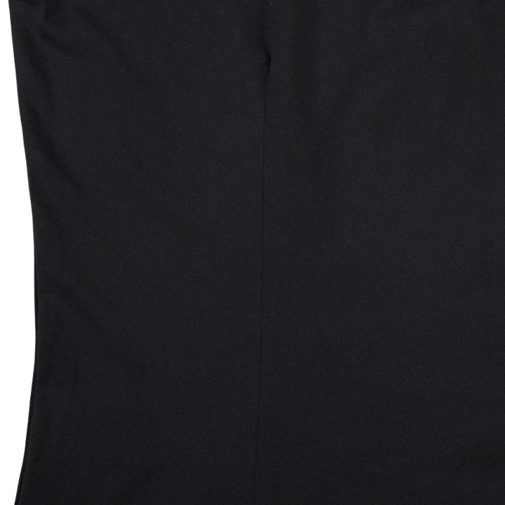 Fairliar Front Shirring Sleeveless Golf Polo Black - SS25 Women